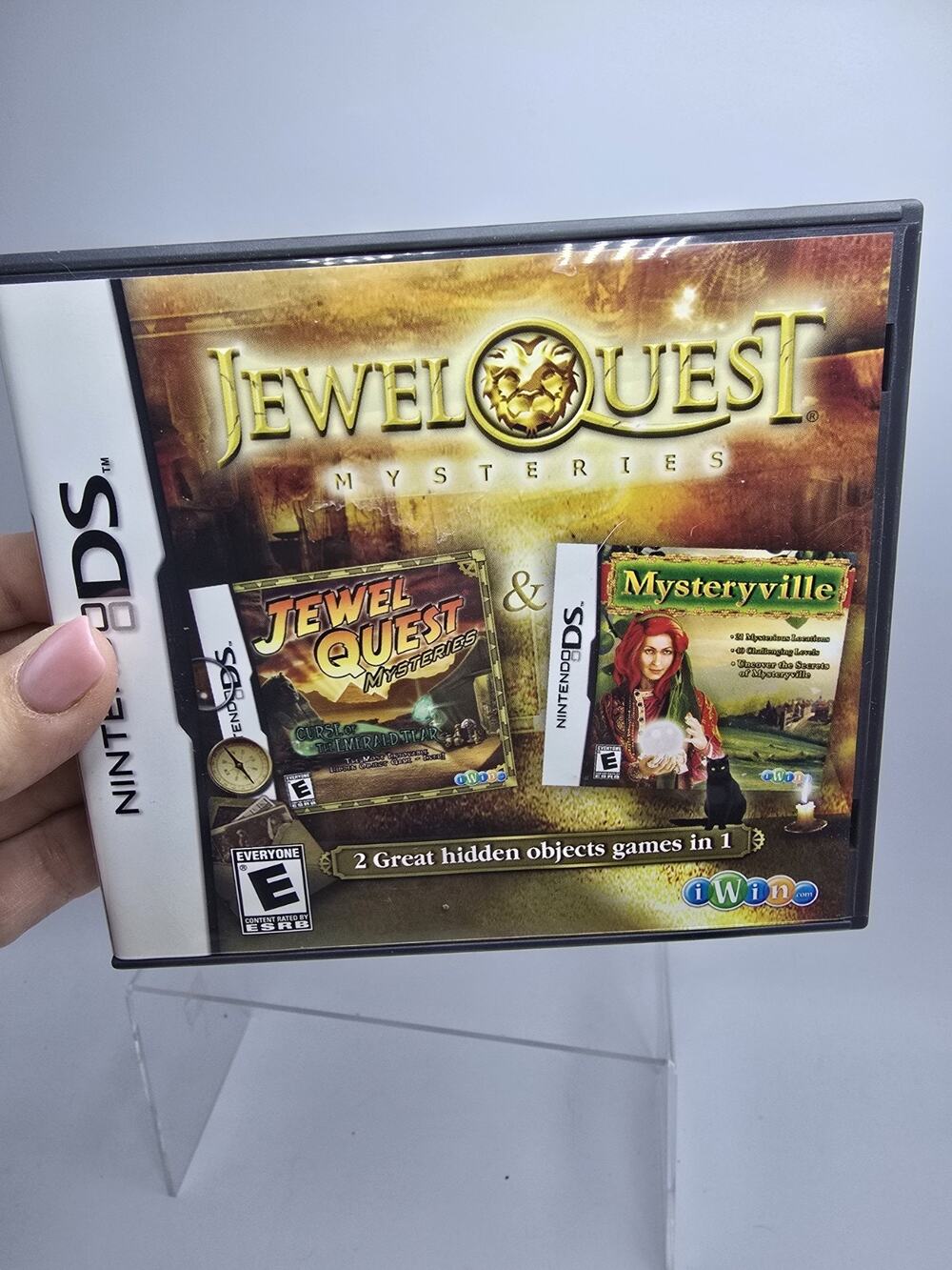 NINTENDO DS Jewel Quest Mysteries Great Hidden Object Gane Complete